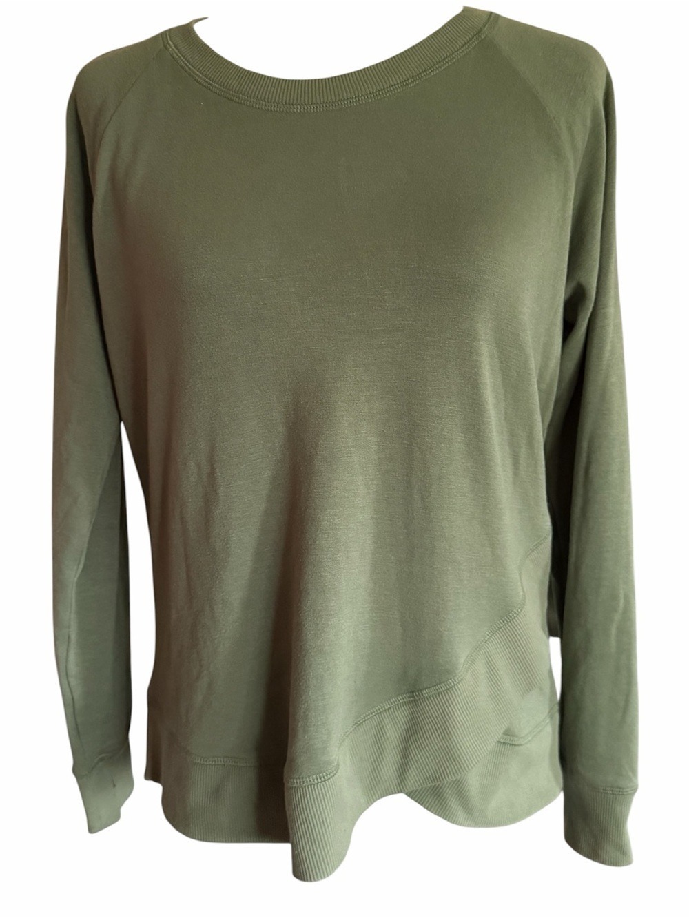 Muk Luks Olive Crewneck Pullover